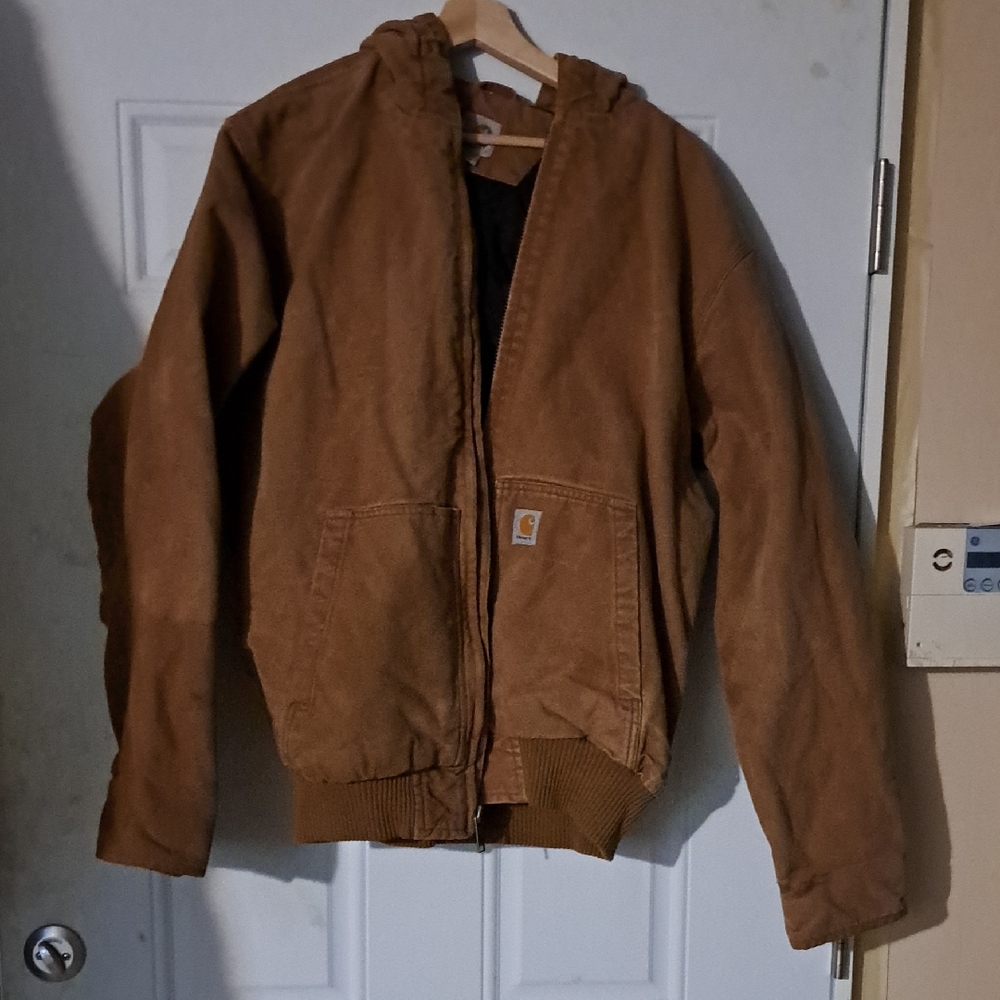 Carhartt Tan Men Hooded Jacket